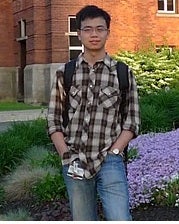 Former group member and PhD student Chao Liang